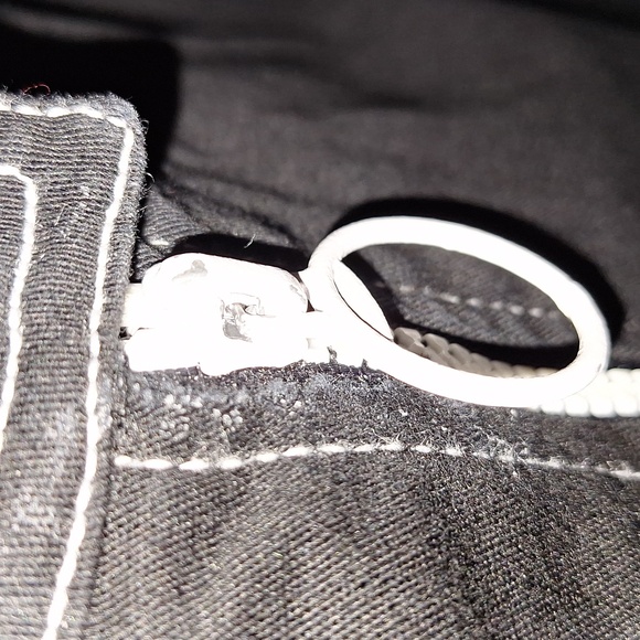 🏍 Black lightweight jacket. Small. Fibers by Barbara Lesser - Picture 6 of 11